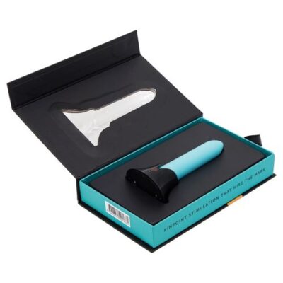 Sensuelle Point Rechargeable Bullet-Teal with Packaging