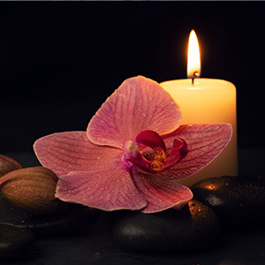 Massage and Candles